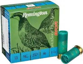 Патрон Remington Shurshot Field bior кал.12/70 дріб №10 (1,9 мм) наважка 30 грам/ 1 1/16 унції. Без контейнера.